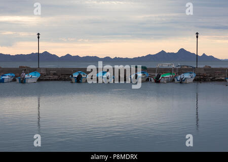 Early morning in Loreto, Baja California Stock Photo