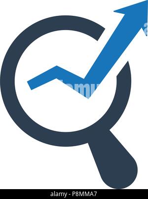 Meticulously Designed "Marketing Research Icon" Stock Vector