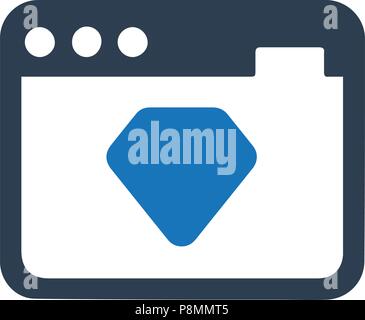 SEO Clean Code Icon Stock Vector