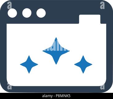 Clean Code , Seo Icon Stock Vector