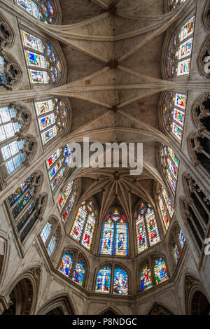 Church of Saint-Severin in Paris France Stock Photo