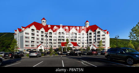 River Walk Resort, Lincoln, New Hampshire Stock Photo