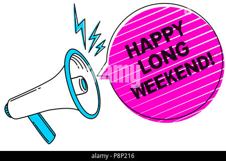 Conceptual hand writing showing Enjoy Your Weekend. Business photo text  wishing someone that something nice will happen at holiday White Sheet of Parchment  Paper with Ribbon Seal Stamp Label. Stock Photo by ©