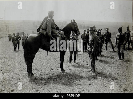 .   56 Besichtigung der Divisionskavallerie der 15 Infanteriedivision am 24.8.1916 (BildID 15549943) Stock Photo