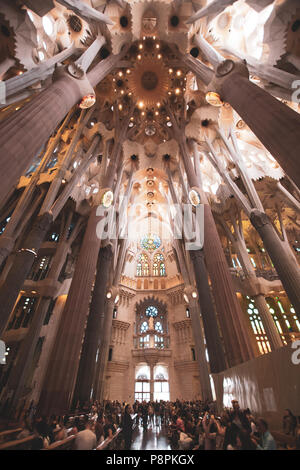 La Sagrada Familia Stock Photo