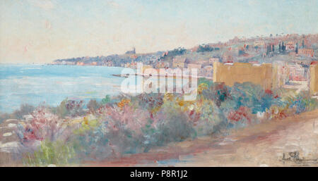 Axel Lindman-Vy över Nice, Frankrike Stock Photo - Alamy