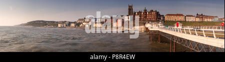Cromer seafront panorama, Norfolk, England Stock Photo