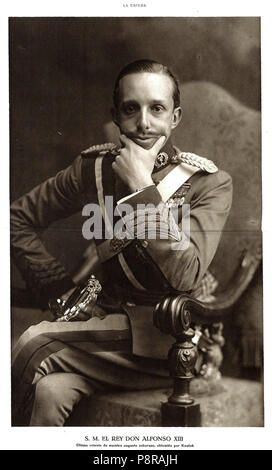 .   34 Alfonso XIII, de Kaulak Stock Photo