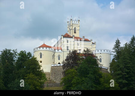 Trakoscan castle, Croatia. Stock Photo