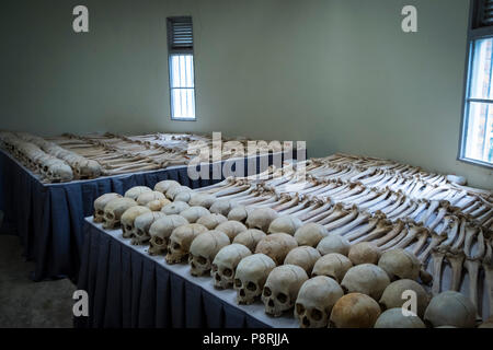 Rwanda,Bisesero Genocide Memorial Stock Photo