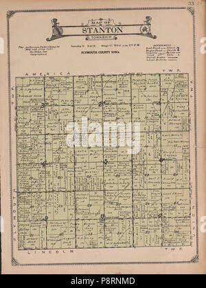 Atlas of Plymouth County, Iowa - containing maps of townships of the