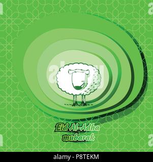 Eid Al Adha Greetings Stock Photo: 177379295 - Alamy