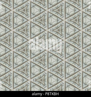 Triangle geometric pattern background design. You can use this geometric pattern background for your fabric pattern or interior wallpaper. Stock Photo