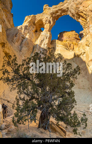 Grosvenor Arch in Bryce Canyon National Park in Utah Stock Photo