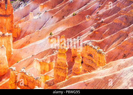 Sunrise at Sunrise Point in Bryce Canyon National Park in Utah Stock Photo