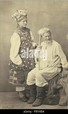 .   262 Dudin Ukrainians from Poltava region 2 1894 Stock Photo