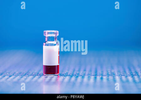 Blood sample. Stock Photo