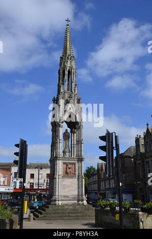 Thomas Clarkson Memorial at Wisbech, Cambridgeshire, England, UK Stock Photo