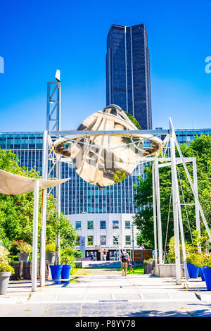 Jardin Atlantique in Paris, France Stock Photo