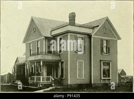 'Mount Morris: past and present; an illustrated history of the township and the village of Mount Morris, Ogle County, Illinois, in their various stages of development, together with a local biographical directory' (1900) Stock Photo