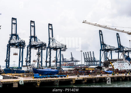 Panama Balboa Port Stock Photo