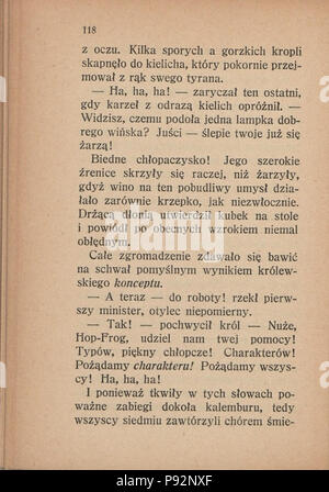 458 PL Edgar Allan Poe-Opowieści nadzwyczajne tom II 122 Stock Photo
