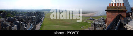 view St Andrews golf course Stock Photo