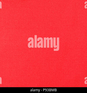 Red fabric texture closeup Stock Photo