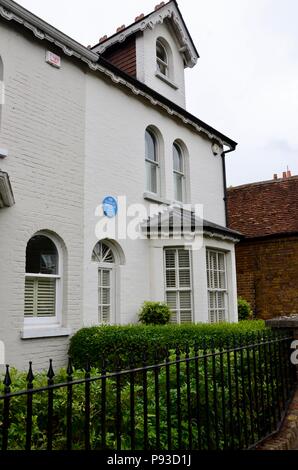 'Fernlea', Cookham, Berkshire, England, Birthplace and home of Sir Stanley Spencer, 1891-1959 Stock Photo