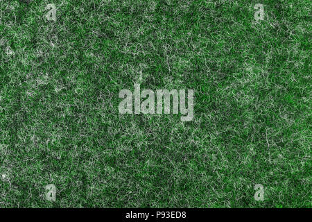 Green felt texture Stock Photo