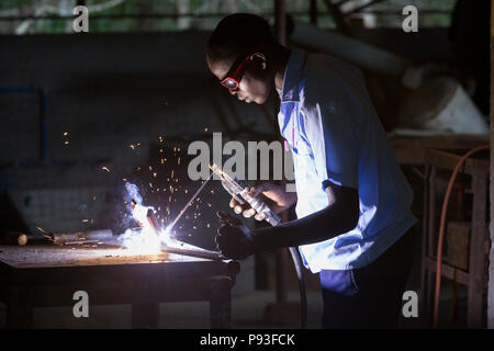 Bombo, Uganda - Don Bosco Mondo, a Catholic non-governmental organization, Don Bosco Vocational Training Center Bombo. Stock Photo