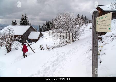 ILLUSTRATION HAUTE-SAVOIE (74) HAUTE-SAVOIE, AUVERGNE-RHONE-ALPES, FRANCE Stock Photo