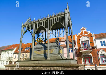 Monument for Louise, Queen of Prussia, Gransee, Brandenburg, Germany Stock Photo