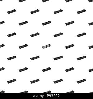 Inflatable mattress for swimming icon Stock Vector