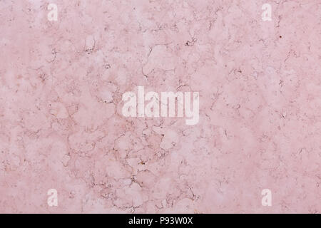 Pink light marble stone texture background. Stock Photo