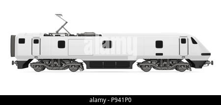 Train Isolated Stock Photo