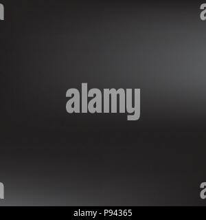 Dark Gray Black Gradient Blur Abstract Square Background. Vector Illustration. Stock Vector