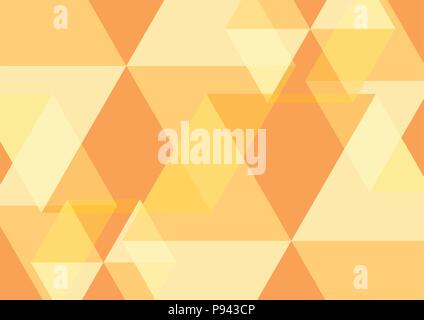 Yellow Abstract Background. Vector Illustration. Stock Vector