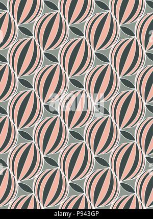 Vector abstract geometric monochromatic pattern. calm colors. Stock Vector