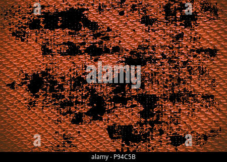 Grunge dirty Fabric rusty colored texture or background Stock Photo