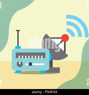 news communication relate Stock Vector
