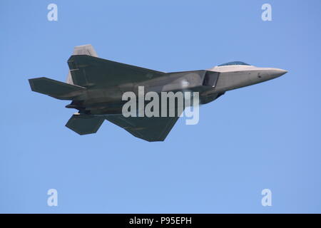 Lockheed Martin F-22 Raptor Stock Photo