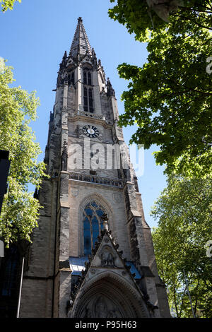 Heart of Jesus church, Cologne, Germany(Herz Jesu-kirche (kath. pfarrkirche) Köln) Stock Photo