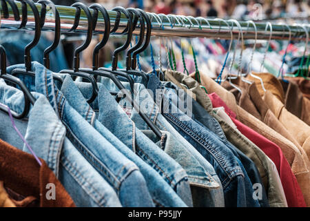 Second hand jeans for sale at the 