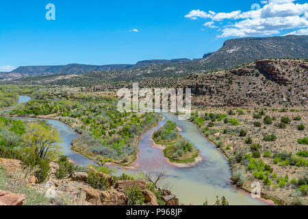 New Mexico, Rio Arriba County, Chama River Stock Photo