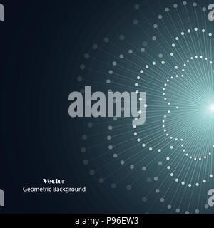 Vector geometric background Stock Vector
