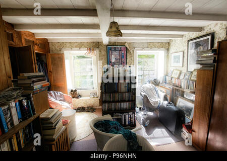 Cluttered , untidy but atmospheric rooms in old farm house full of ...