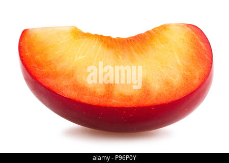 Download Fresh Red Plums With One Sliced Open To Reveal The Succulent Yellow Stock Photo Alamy PSD Mockup Templates