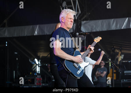 Deacon Blue perform at the 2018 Cornbury Festival, Great Tew, Oxfordshire 15th July 2018. Credit: John Lambeth/Alamy Live News Stock Photo