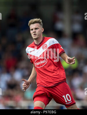 Marvin DUCKSCH (D) Promotion, Football Test Match, Fortuna Dusseldorf ...